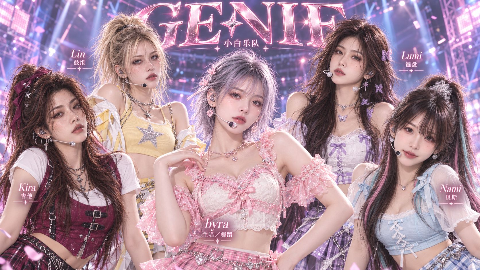 终于有内味儿了！中文版 Genie 小白独家填词乐队现场|少女时代