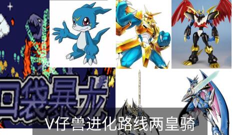 口袋妖怪 口袋暴龙 进化系列第九期 V仔兽篇 哔哩哔哩
