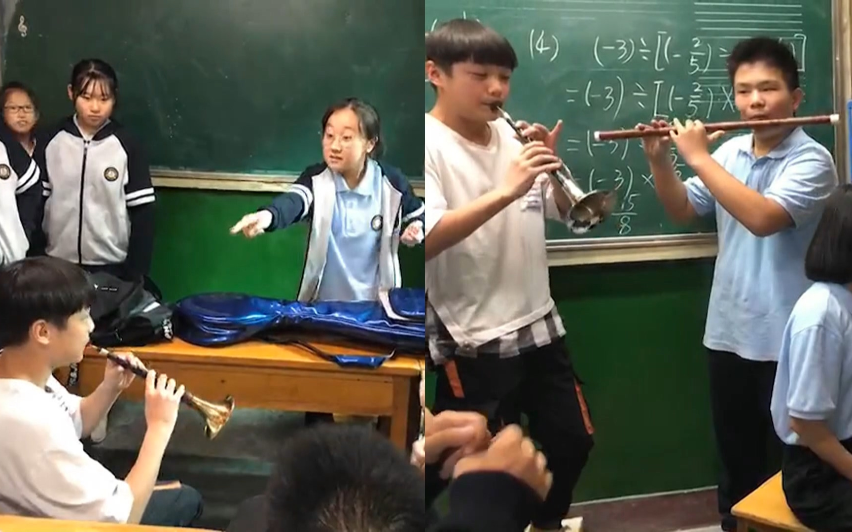 [图]学生实力演奏名曲 唢呐一出全场爆笑网友吐槽：菊次郎没有夏天！