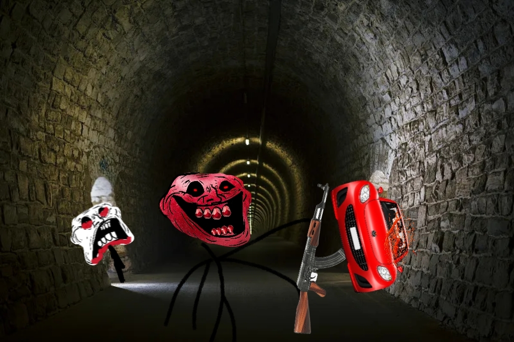 2034年隧道事件,做的不是很好 我第一次做trollge事件