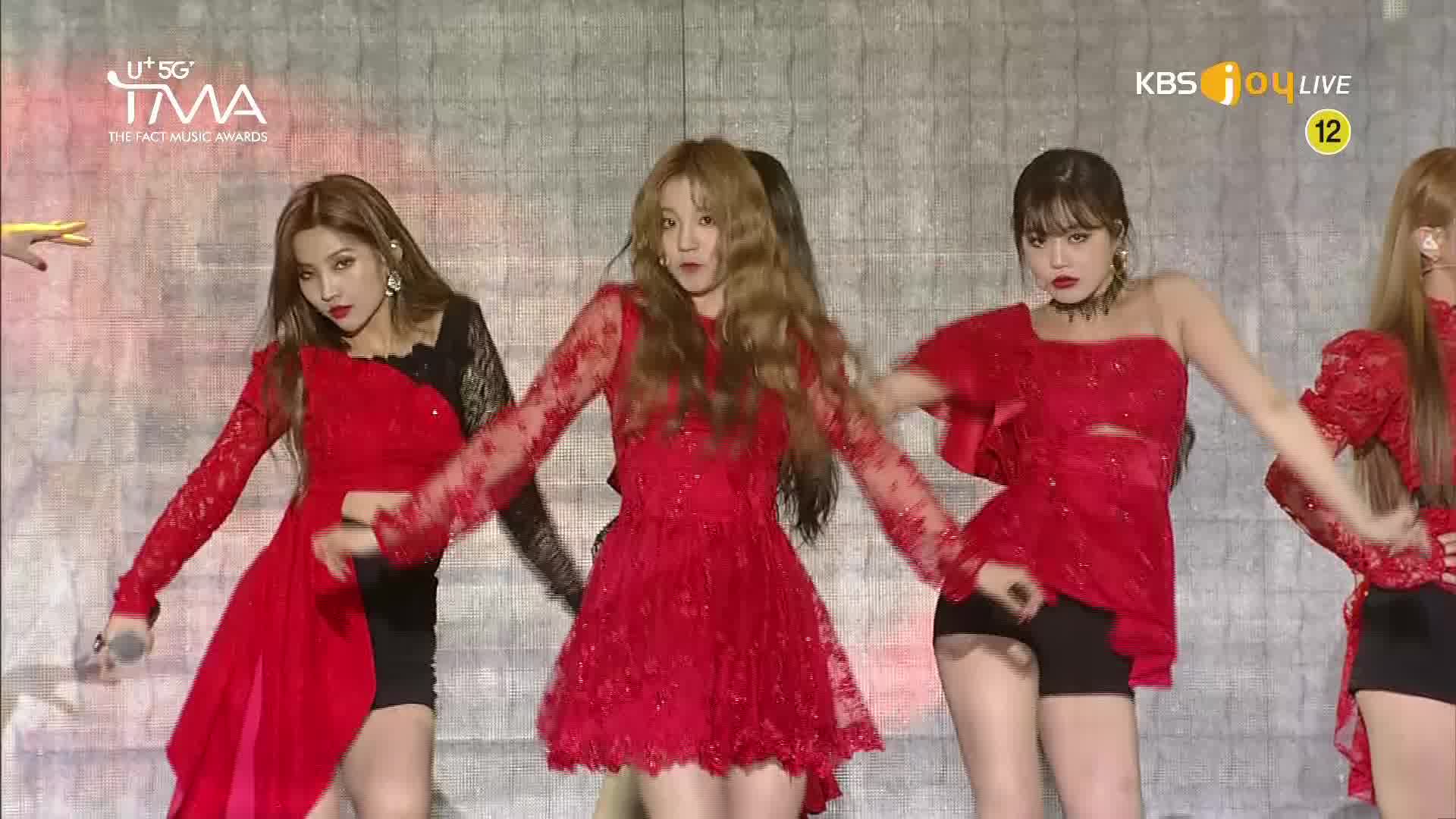 [图](G)I-DLE - Senorita + LATATA 190424 U+ 5G TMA THE FACT MUSIC AWARDS