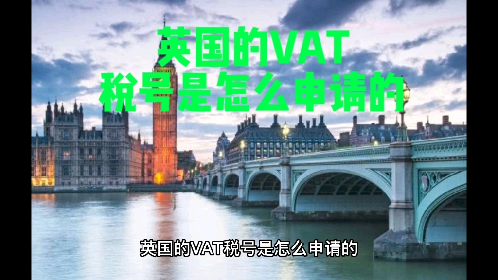 英国的VAT税号是怎么申请的哔哩哔哩bilibili