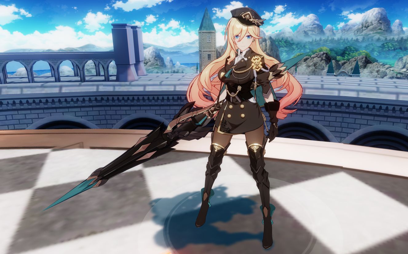 8 全新幽兰黛尔角色女武神荣光技能效果展示 幽兰戴尔_哔哩哔哩 (゜