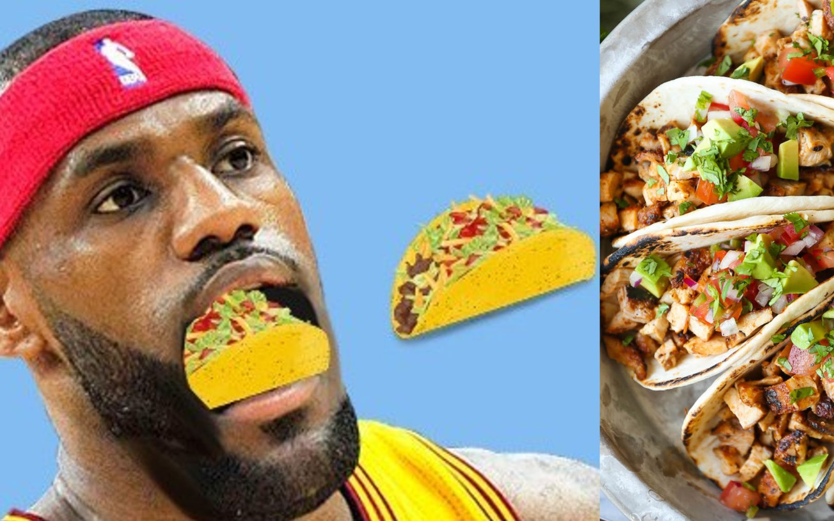 詹姆斯墨西哥鸡肉卷合集lebron james taco tuesday总合集