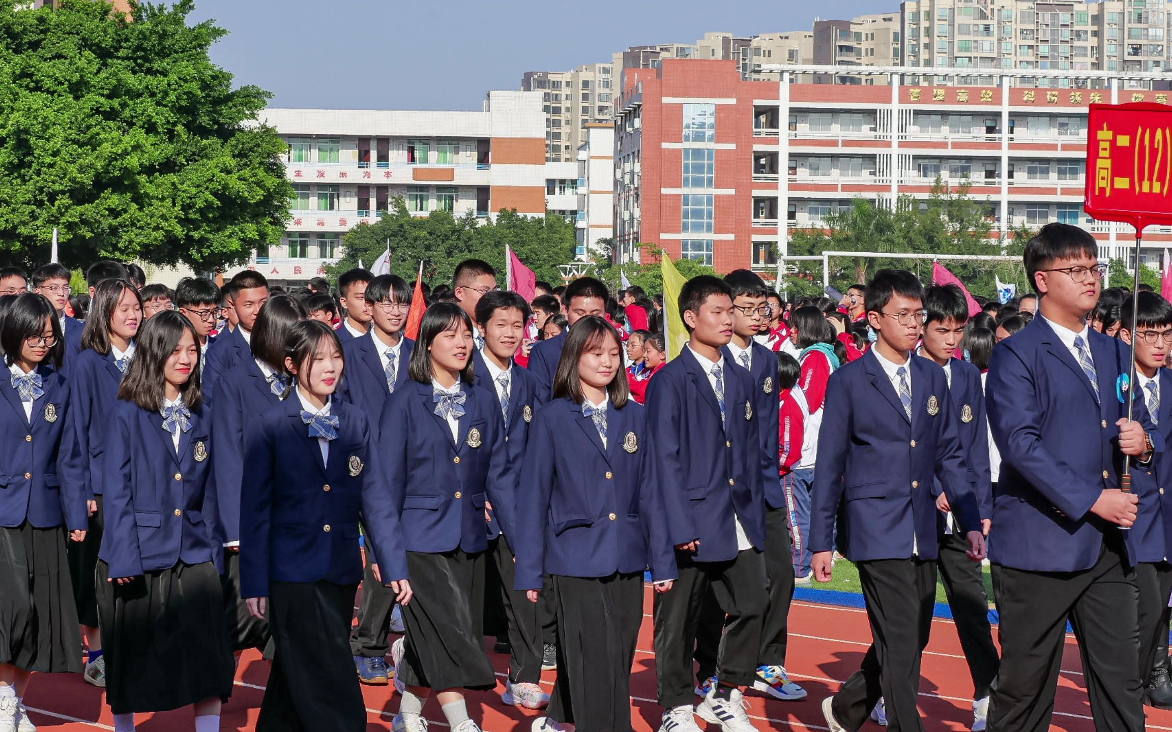 惠安高级中学第21届运动会!512班