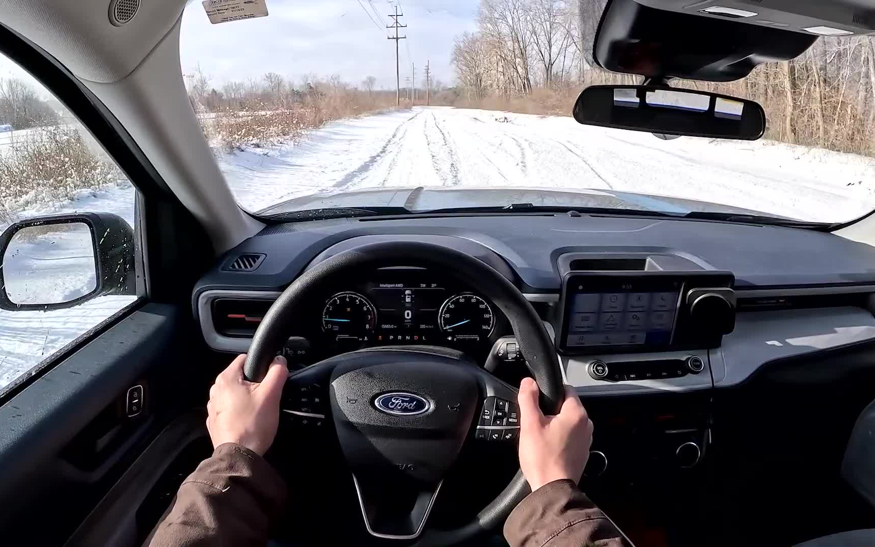 2022 福特 maverick xlt fx4 - 第一人称 雪地越野驾驶