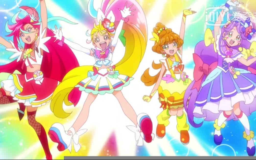 tropicalrouge光之美少女四人变身合集