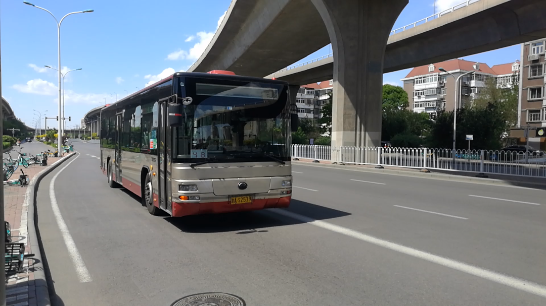 纪念一下天津为数不多的柴油公交车第5集天津公交48