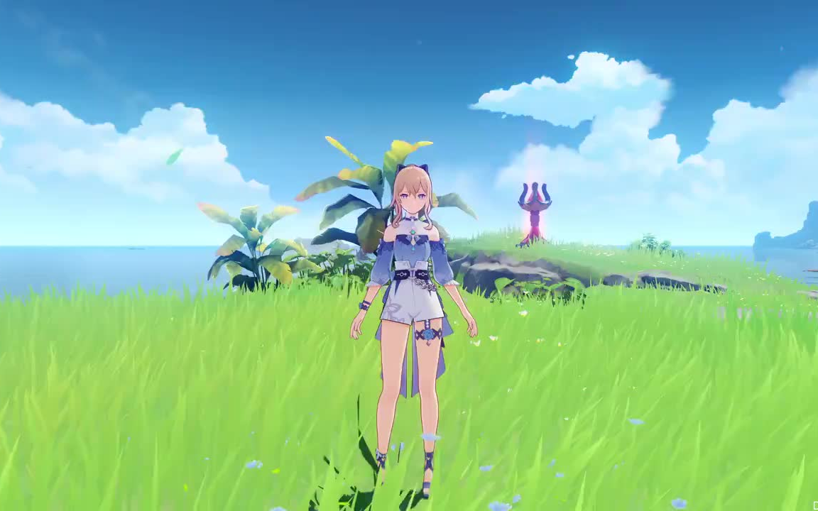 原神1.6琴团长泳衣皮肤游戏內预览