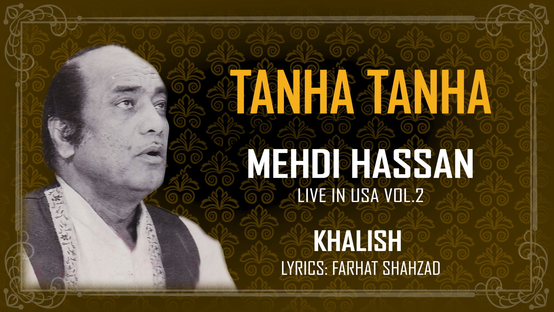 [图]Tanha Tanha - Mehdi Hassan