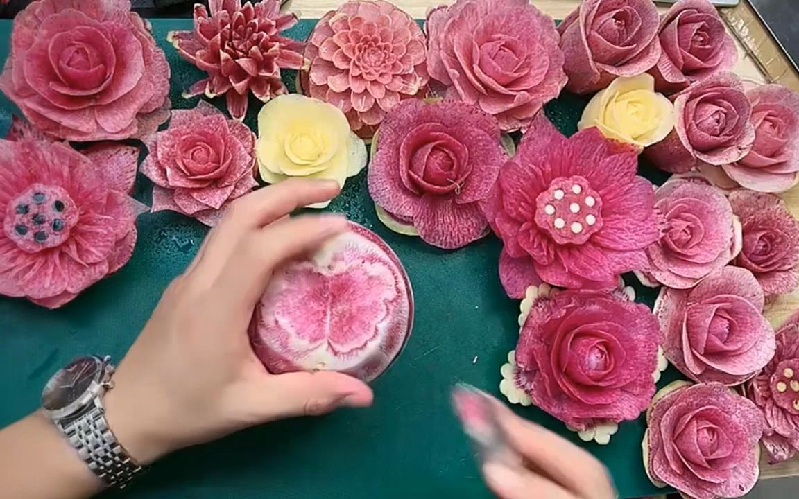 【水果雕刻】萝卜雕刻令人难以置信的技能创意雕刻想法 最佳艺术雕刻