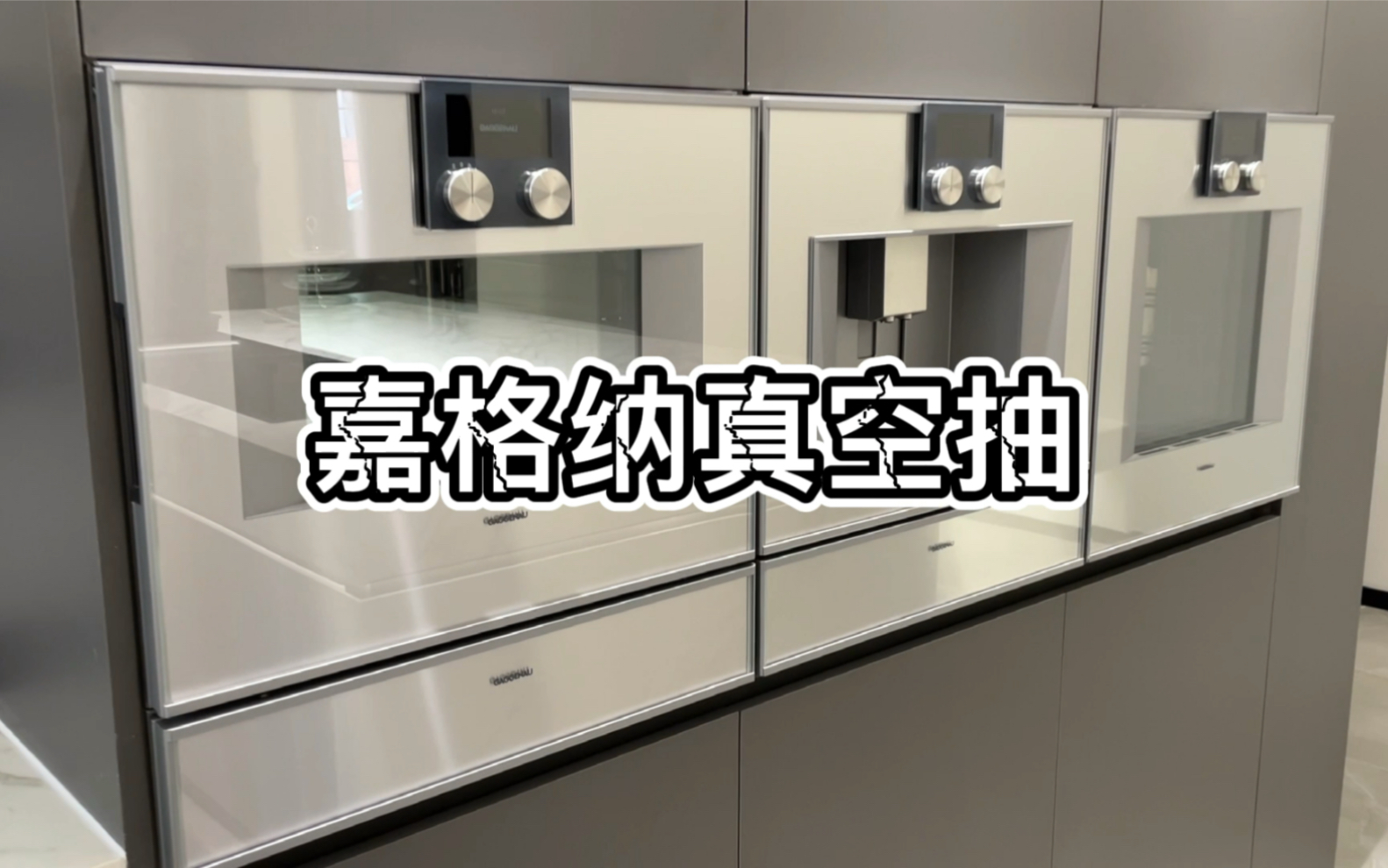 嘉格纳GAGGENAU | 真空抽太好用了哔哩哔哩bilibili