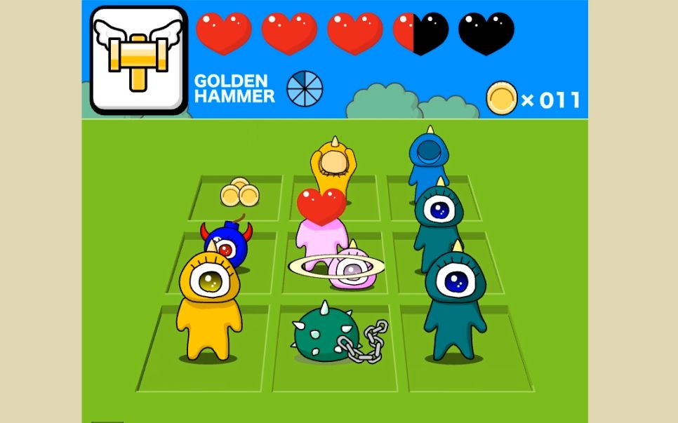 活动作品eyezmaze打地鼠tontiever1lv16撑不住了