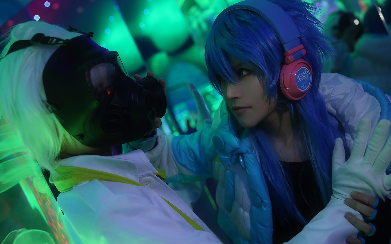 dmmd 戏剧性谋杀 cos 颗粒x苍叶 水母之歌