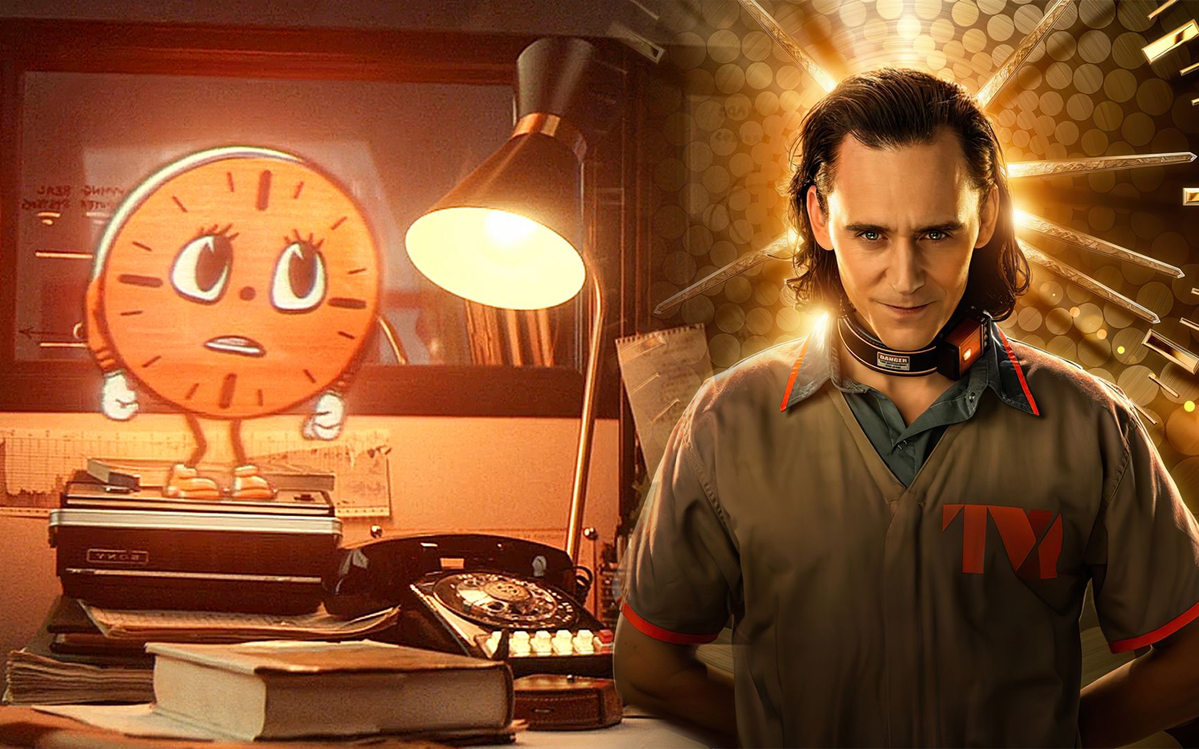 《洛基》搞笑片段:在时间管理局学习的洛基太无聊,挑逗时间小姐