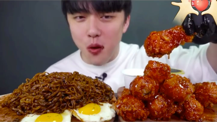 韩国吃播大吃特吃