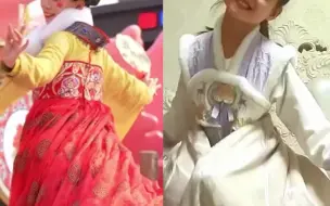 Скачать видео: 爸爸驼着女儿模仿大唐不倒翁，“美是挺美，就是有点费爹”。