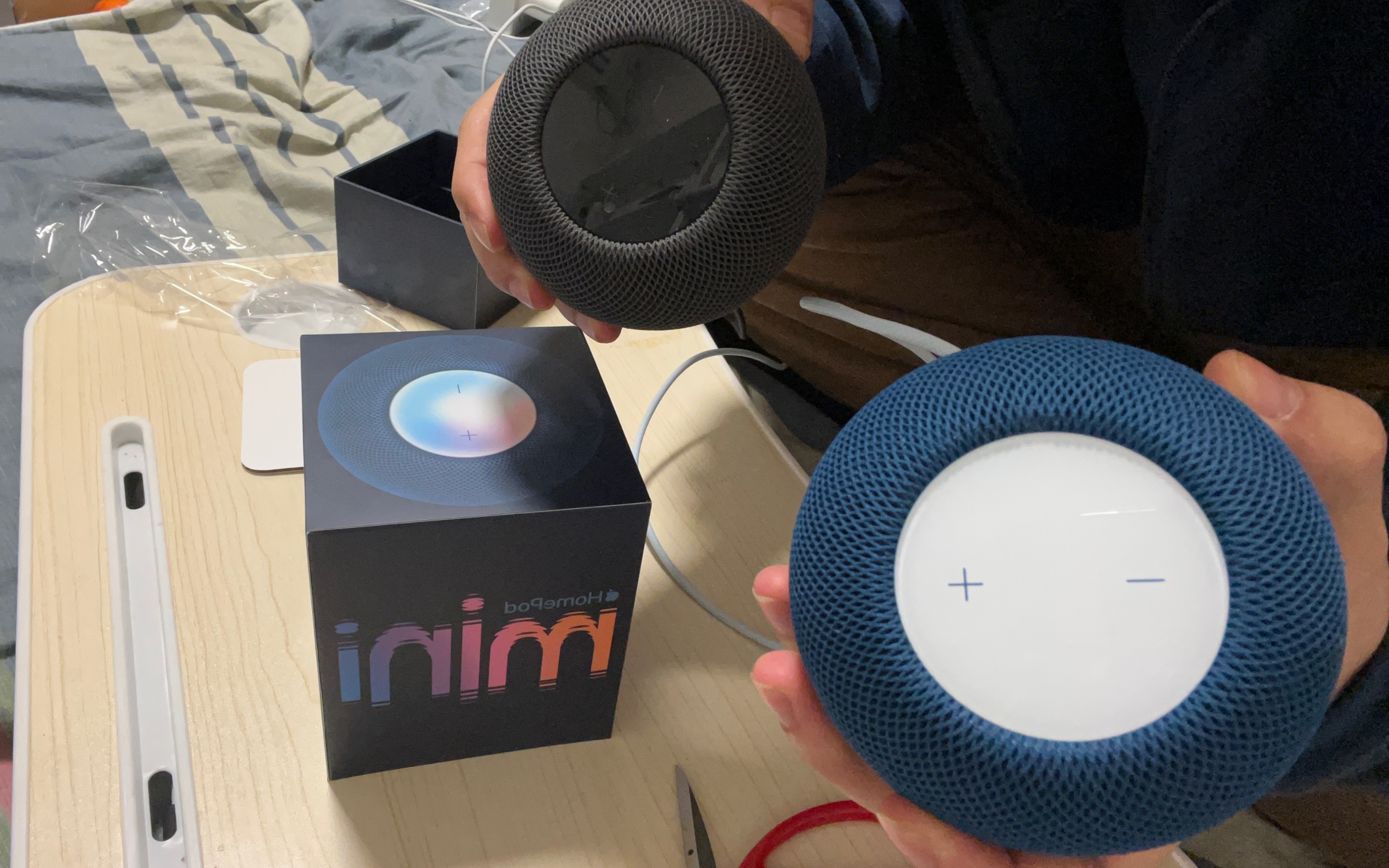 【沉浸式开箱】第二个homepod mini & 试听两个 homepod mini 立体声