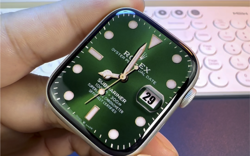 让你的苹果iwatch瞬间高级个档次表盘来啦!