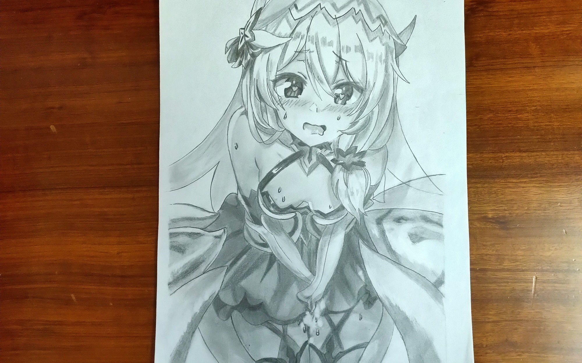 【手绘】用300分钟画出崩坏3 德丽莎