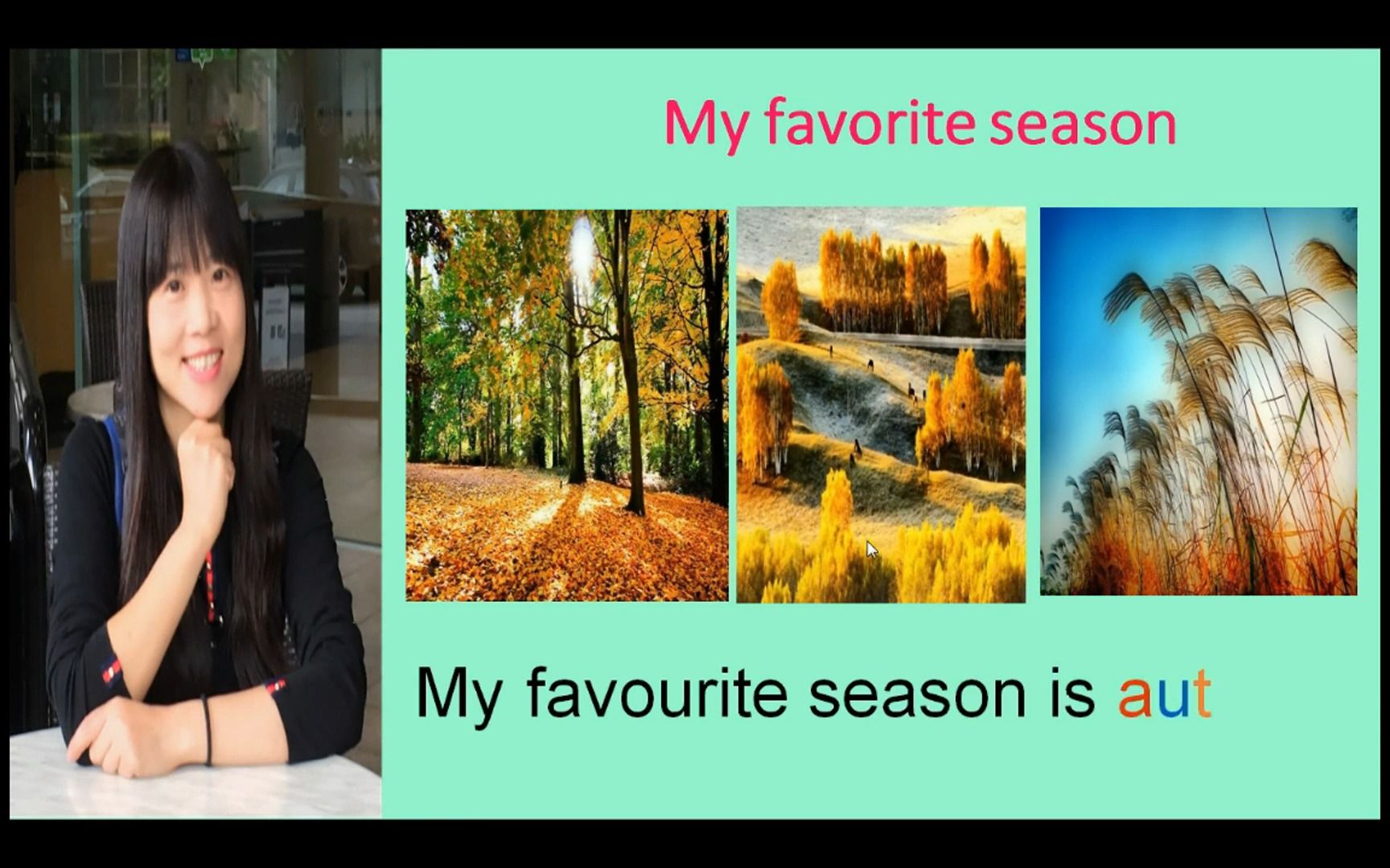 [图]My favourite season微课