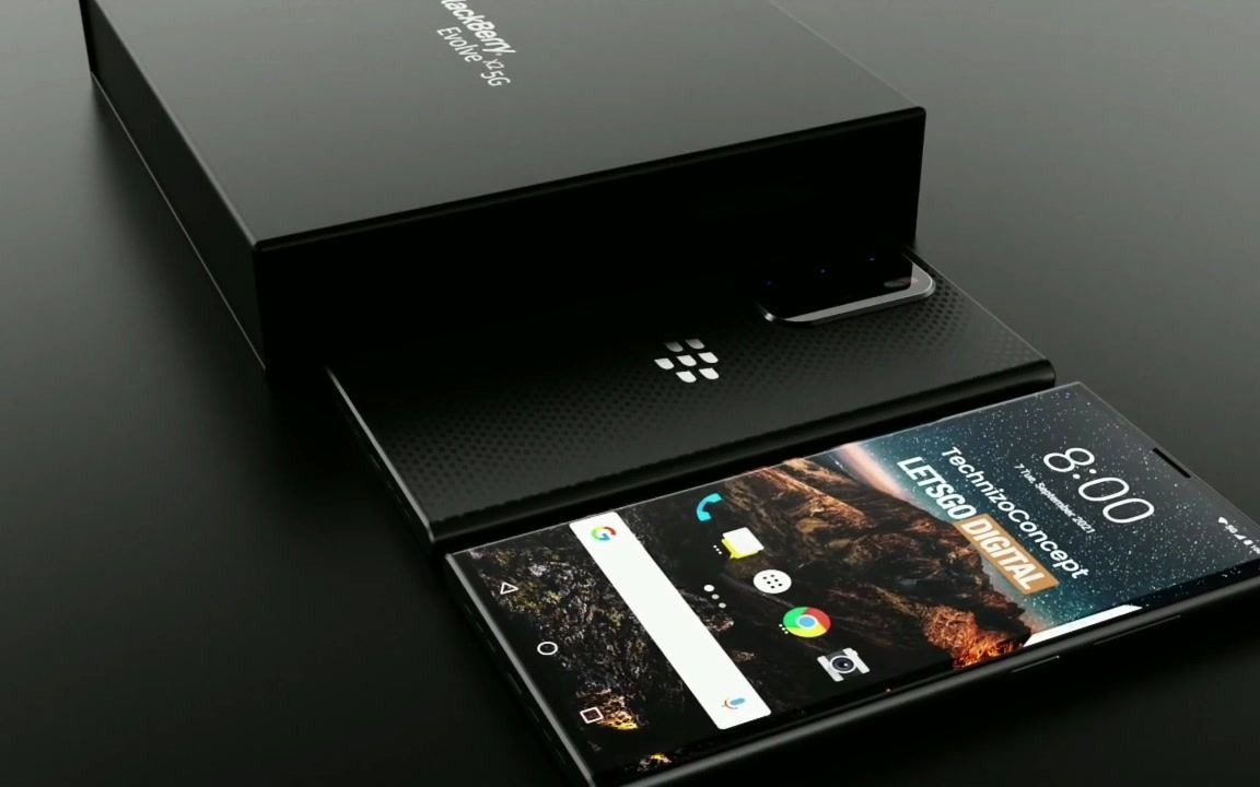 黑莓evolve x2 5g手机概念机爆料