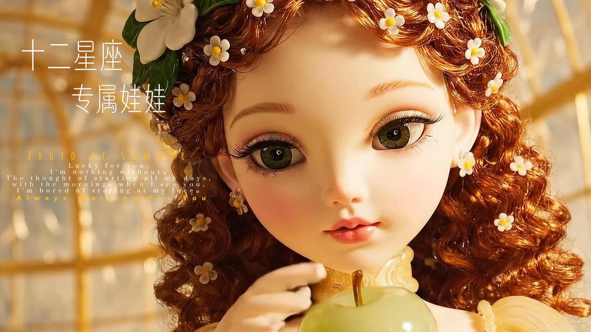 十二星座专属娃娃,来看看你星座的专属