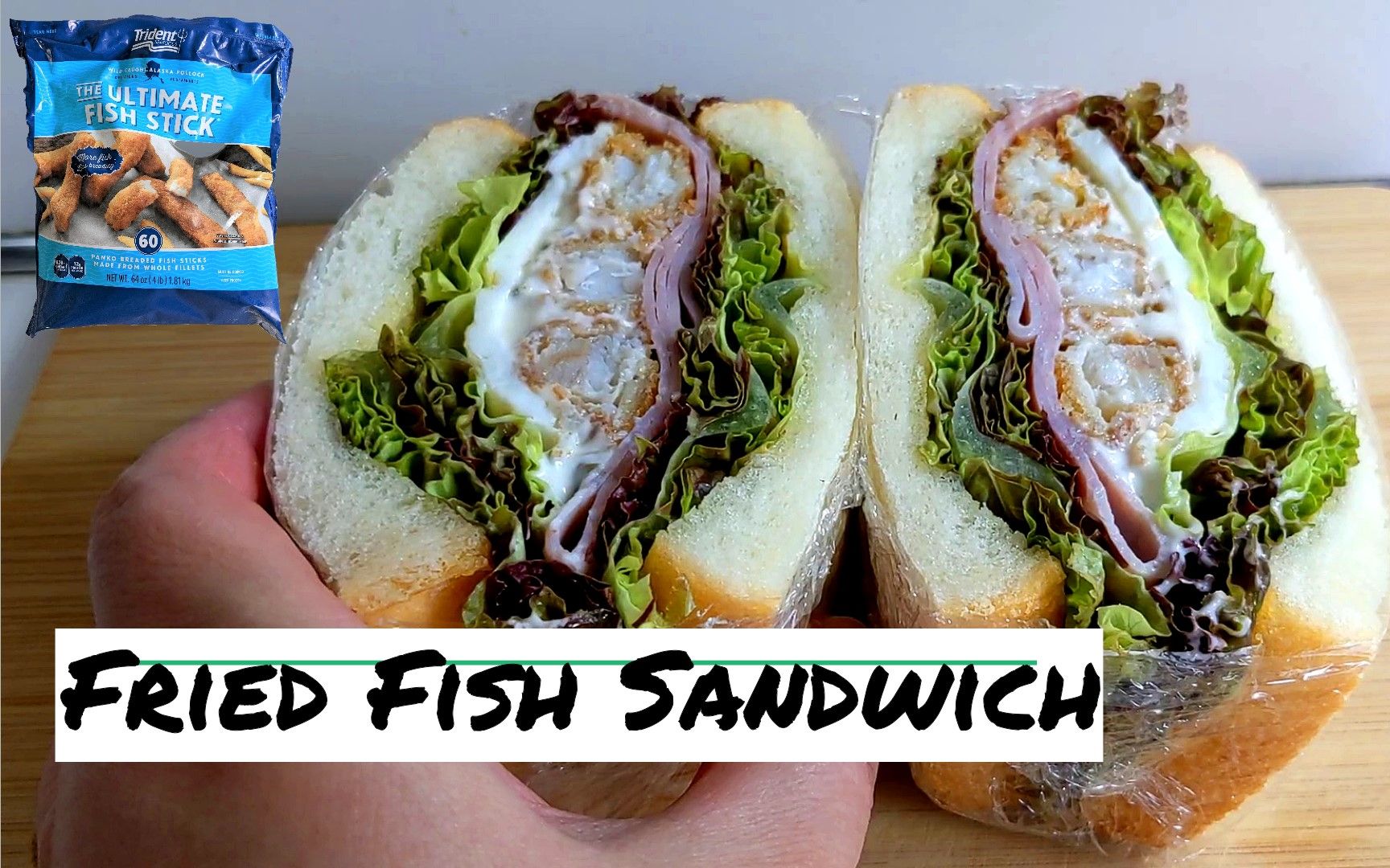 friedfishsandwich炸鱼条三明治airfryercostcofishstick气炸好市多