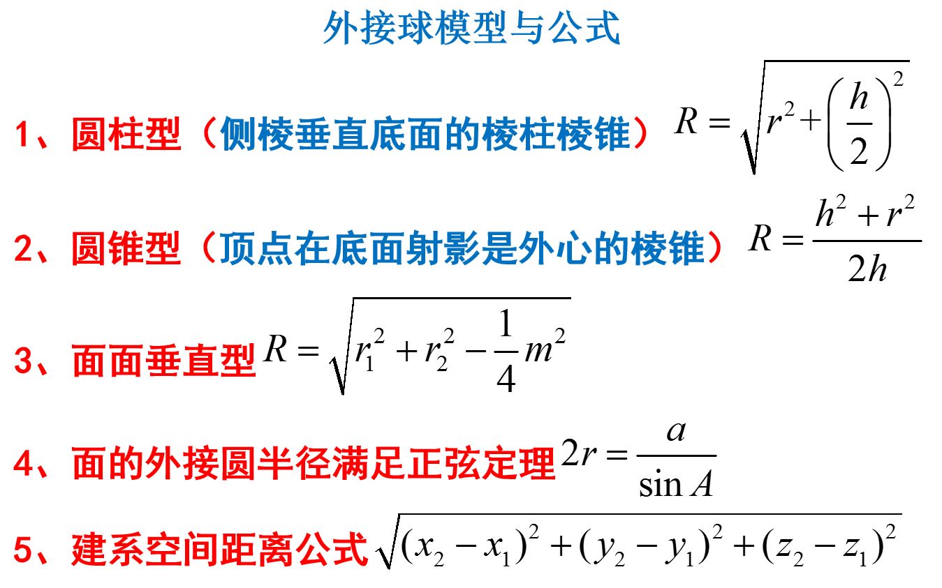 [图]【史上最全】外接球内切球问题