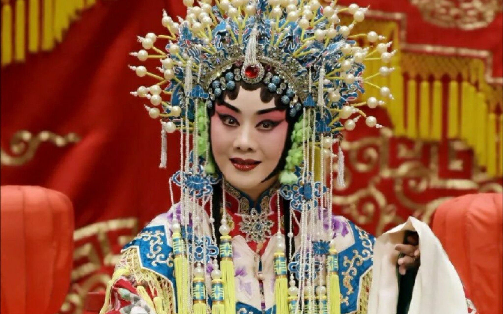 10京剧现场】李胜素出场《龙凤呈祥61洞房》西皮慢板"昔日梁鸿配