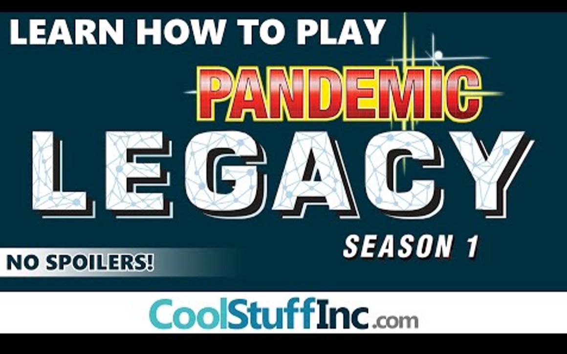 [图]《瘟疫危机传承：第一季》(2015) 怎么玩（无剧透）How To Play Pandemic Legacy Season 1