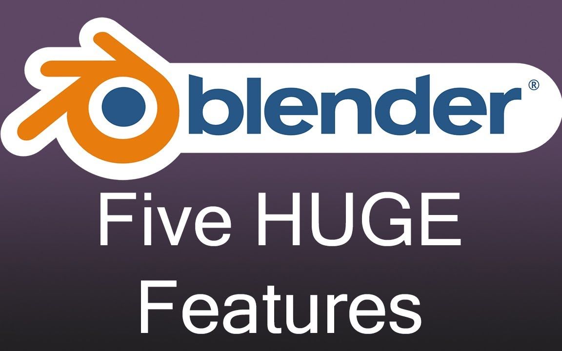blender 3.0 的五个巨大功能