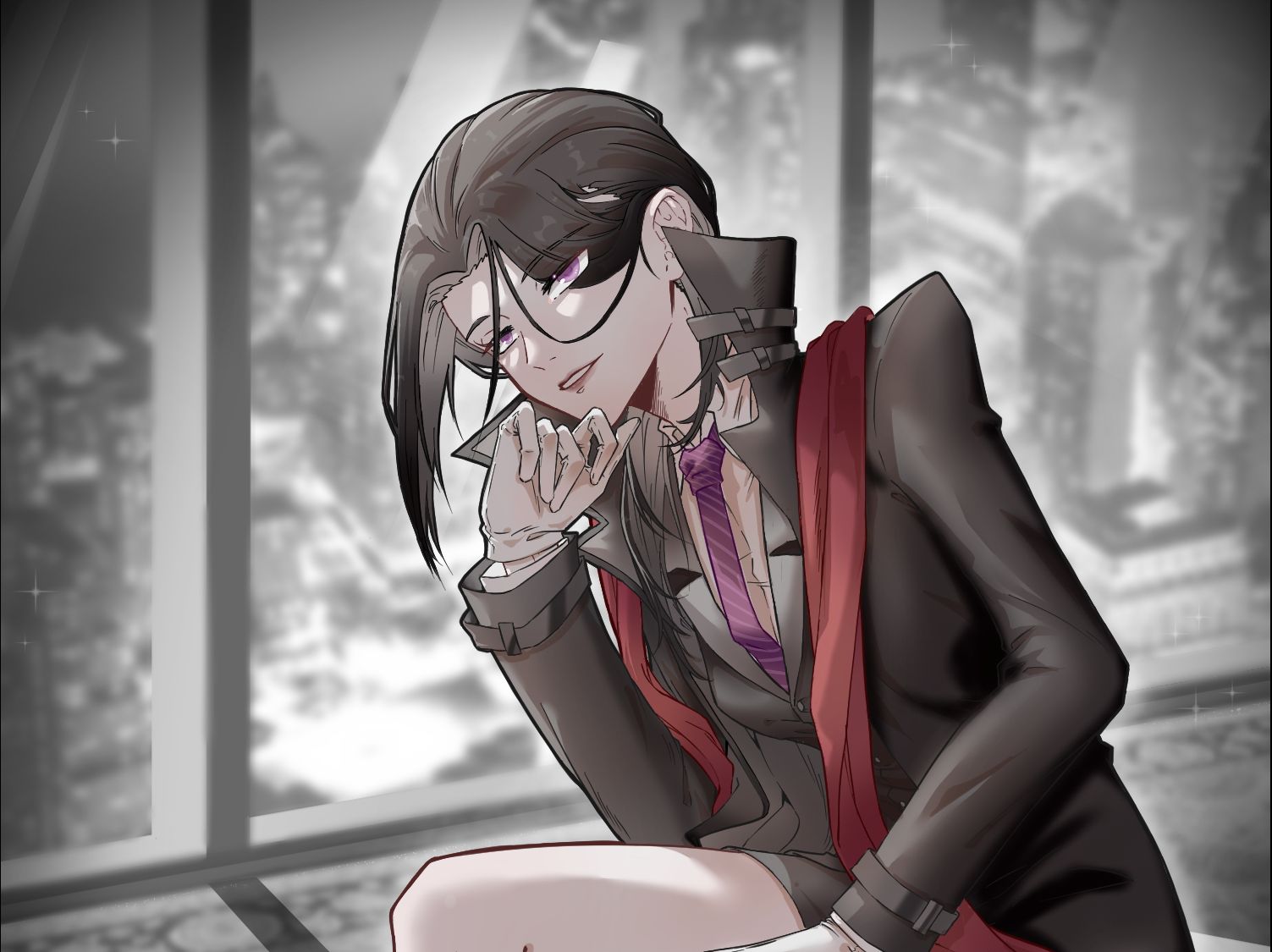 【绘画过程/森鸥外性转】不管是多么困难的战局,在理论上,都有最合适