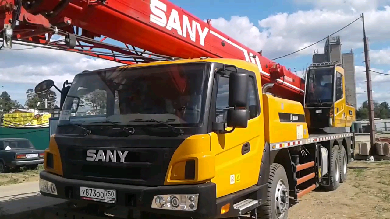 三一qy25c起重机俄版详拍