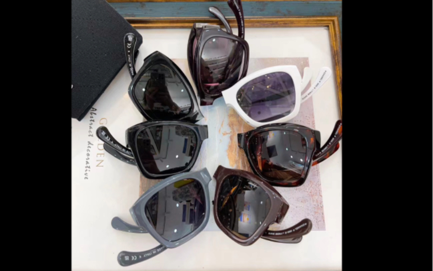 chanel#香奈尔#折叠墨镜6055-b,新款墨镜,折叠收纳很精致#素颜墨 