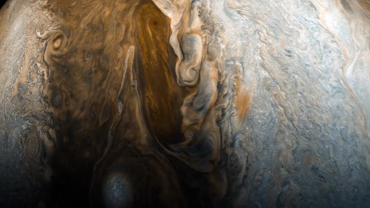 【科普】木星近距离 orbiting jupiter (nasa) 耗资十亿的短片