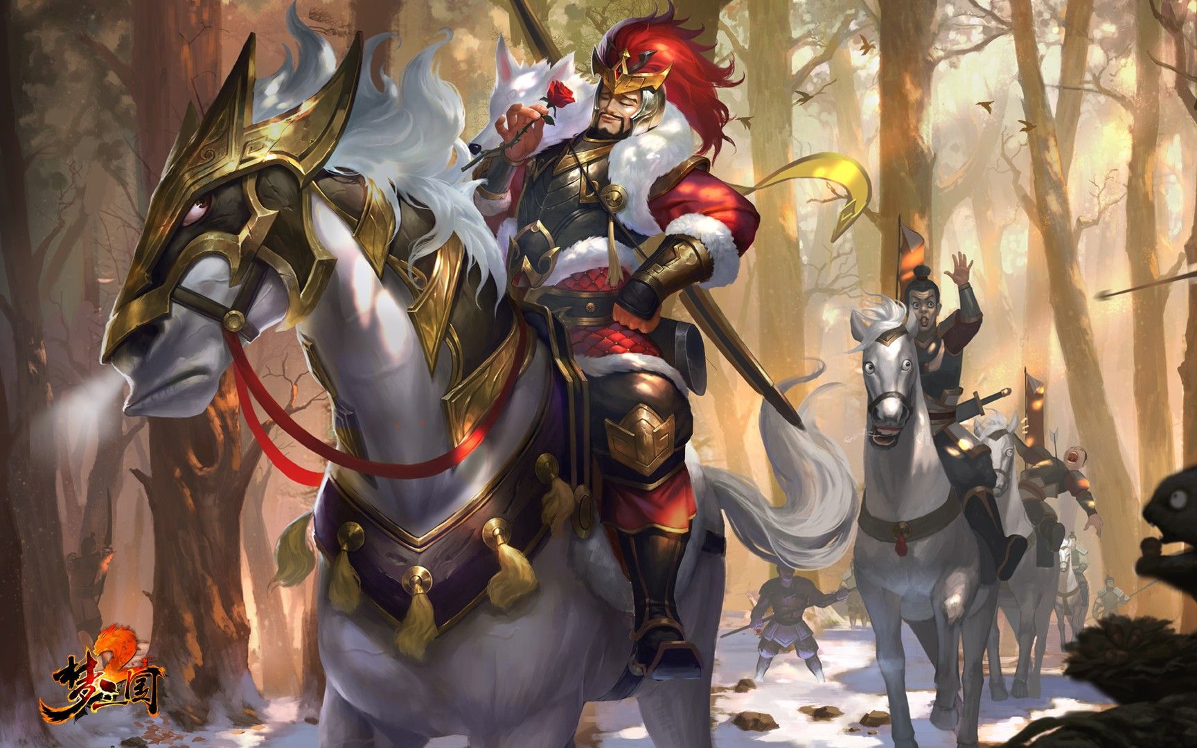 梦三国2 in霸官渡 公孙瓒 白马蹦天下无敌