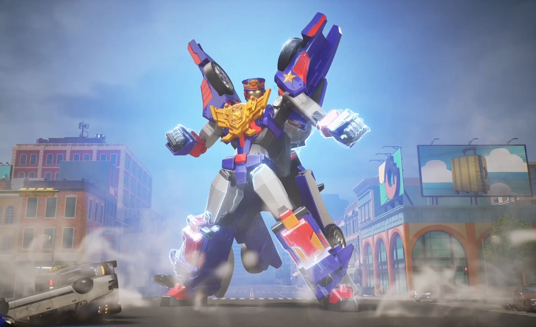 黄金怪,就让你瞧瞧人工智能机甲