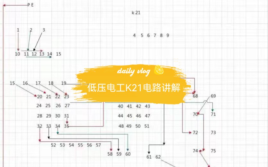 低压电工K21电路讲解哔哩哔哩bilibili