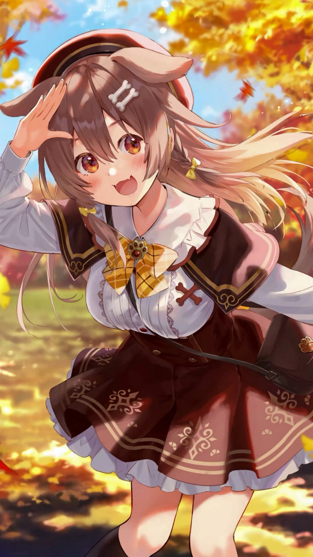 自制:今日份犬系女友!#夏天印象 #动态壁纸#二次元