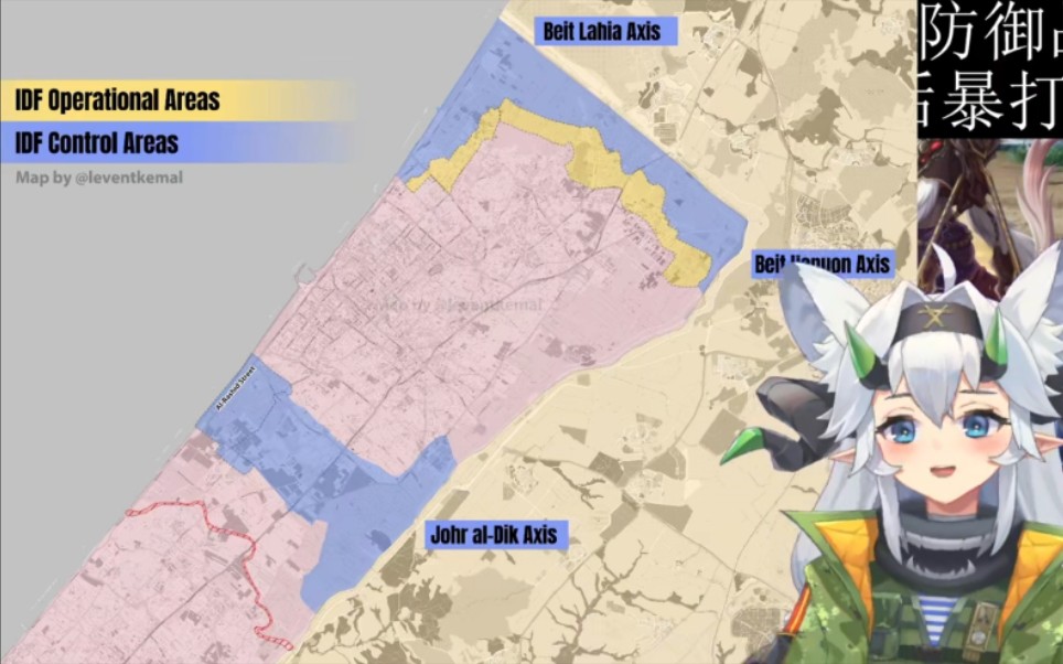 现在哈马斯打的不是游击战 而是确实存在战线的混合战 (双尾彗星11-3