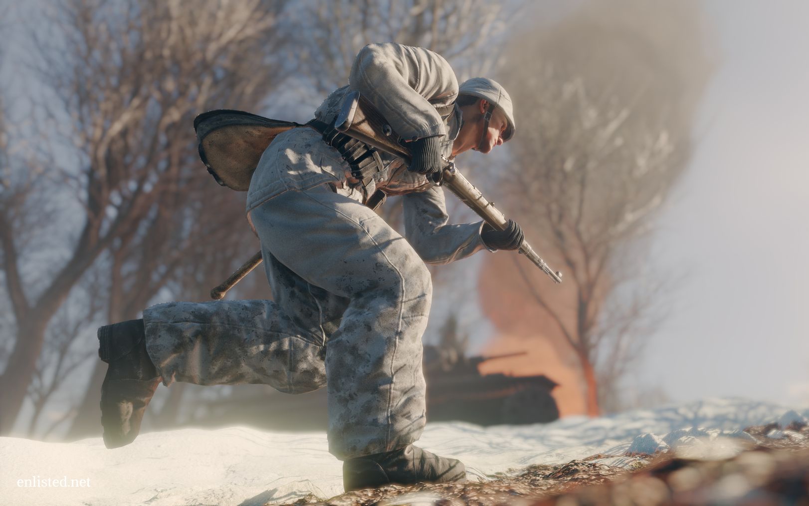 enlisted/从军 首次公测体验(gaijin发行的二战fps)