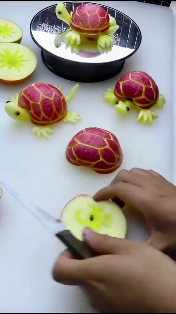 苹果小乌龟的独特造型