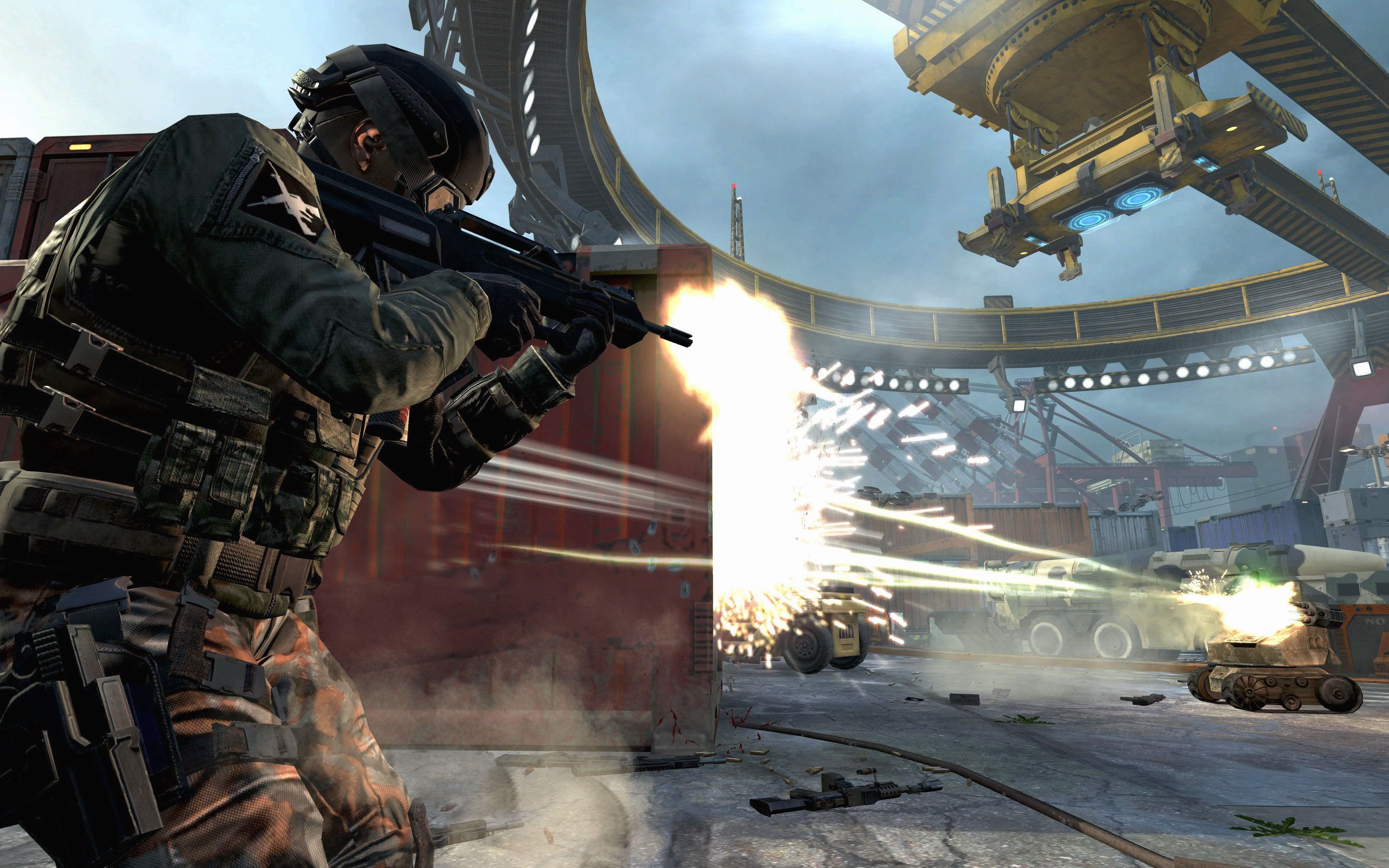 用i7的1060飞行堡垒在《call of duty modern warfare》跑狙的后果