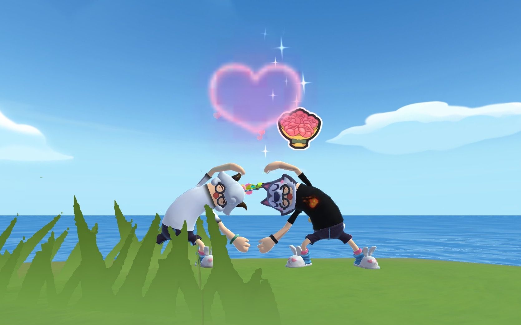 【香肠派对】当你找到一个爱乱涂乱画的cp~_哔哩哔哩_bilibili