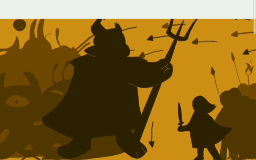 传说之下开头绘画过程(一)_哔哩哔哩 (゜-゜)つロ 干杯~-bilibili