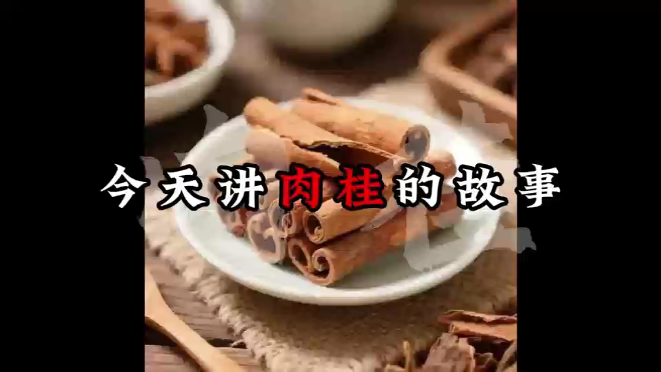 听故事学中药【肉桂】