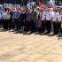 乌拉，塞尔维亚举行胜利日游行