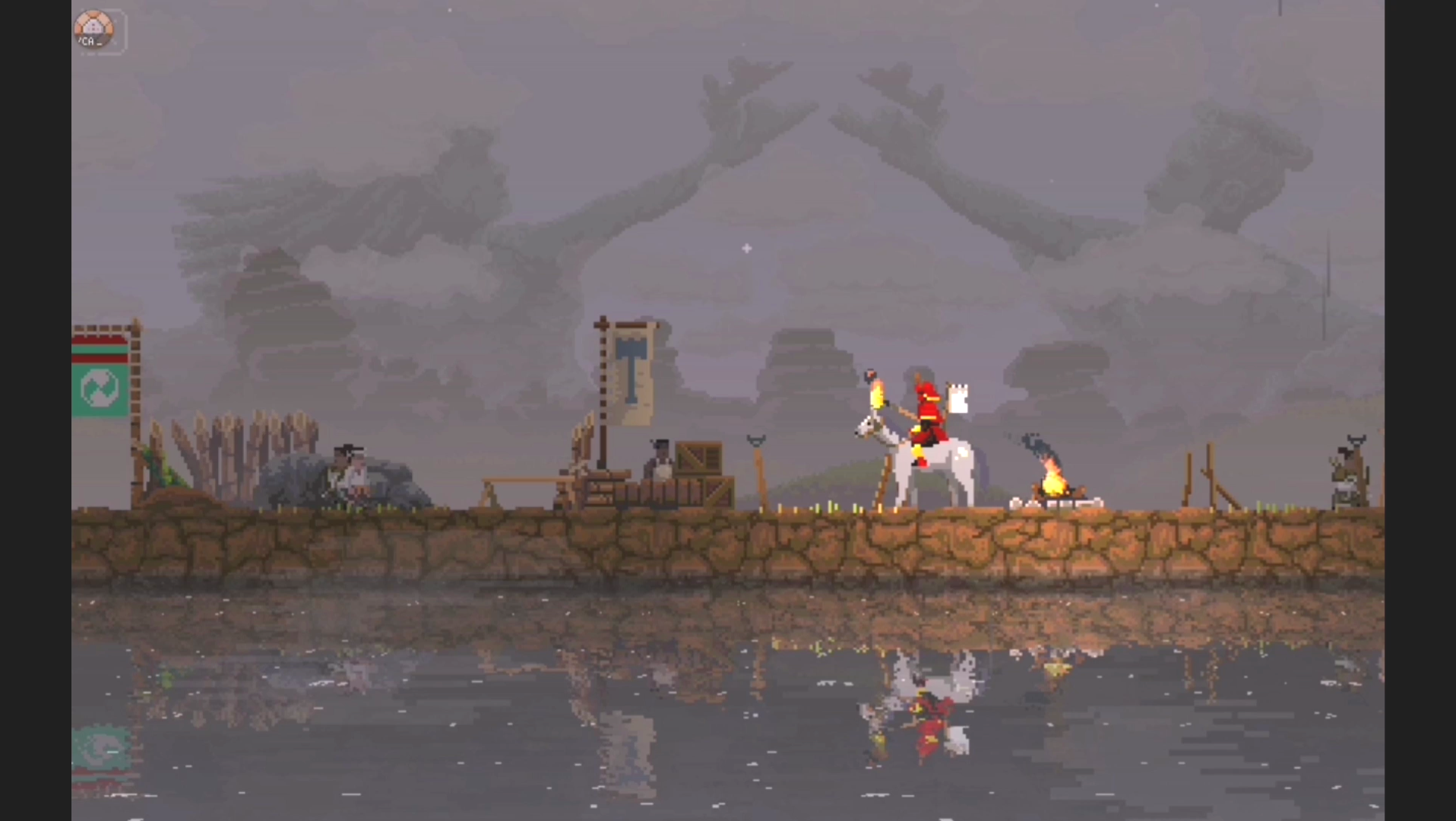 《王国两个王冠》走在林间小道.