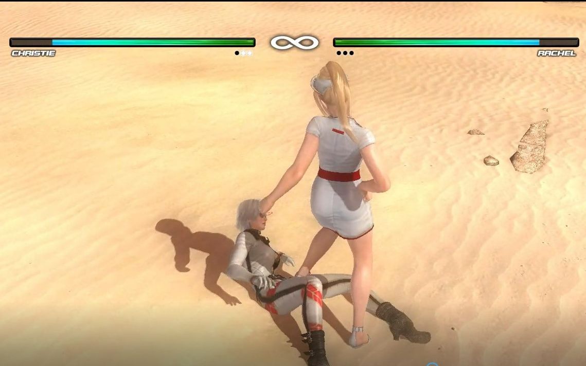 doa5 克里斯汀vs瑞秋